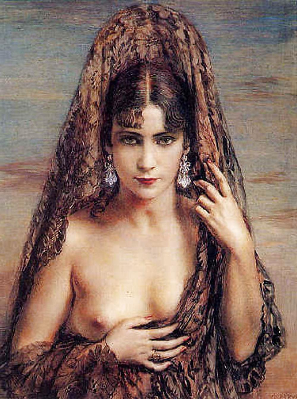 25P NUDE PAINTINGS ART (LL)