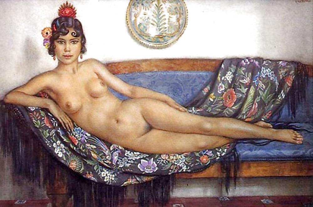 25P NUDE PAINTINGS ART (LL)