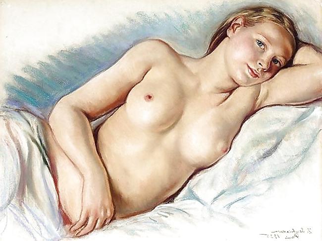 25P NUDE PAINTINGS ART (LL)