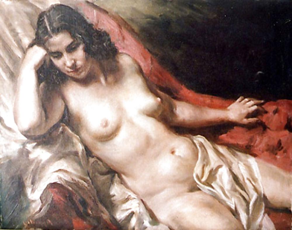 25P NUDE PAINTINGS ART (LL)