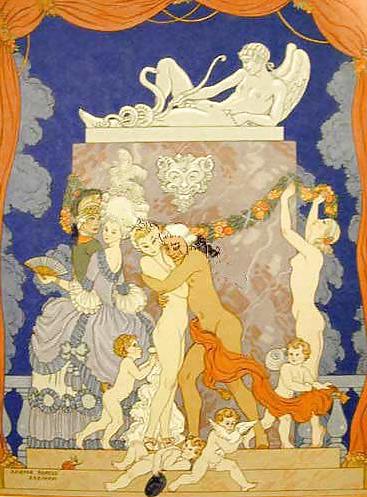 22P Drawn EroPorn Art 50 - Georges Barbier