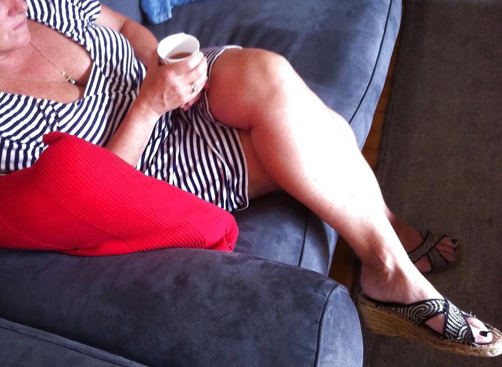 25P Mmmmmmmmmmmmm enjoying Michelle's sexy feet and shoes..