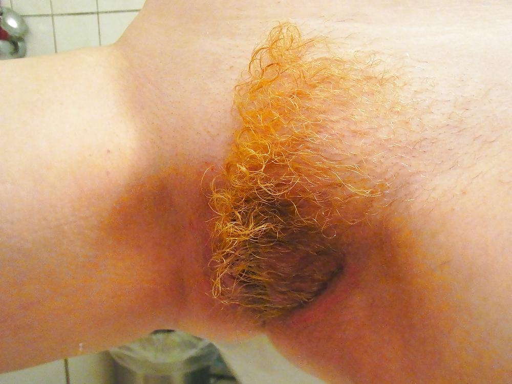 25P Chubby redhead Part16 get her new half shaved hair style