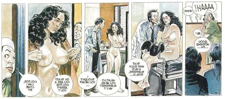 12P Erotic Comic Art 5 - Hello Doktor