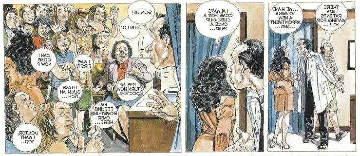 12P Erotic Comic Art 5 - Hello Doktor