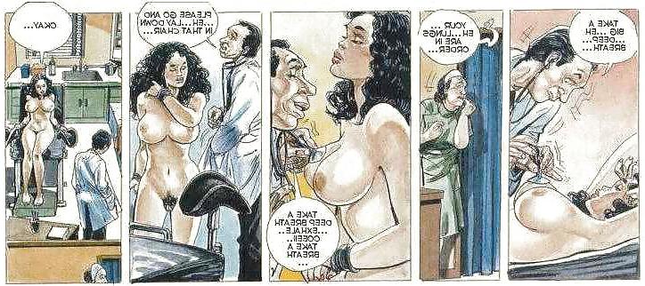 12P Erotic Comic Art 5 - Hello Doktor