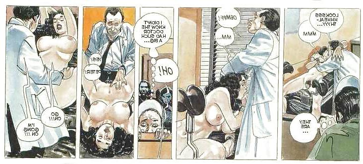 12P Erotic Comic Art 5 - Hello Doktor