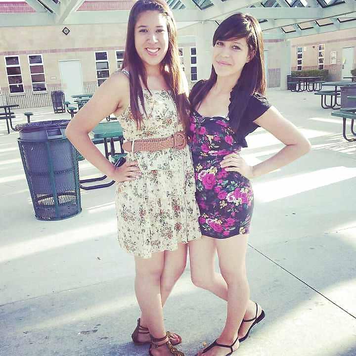 22P Mexican teen yvette and friends feet