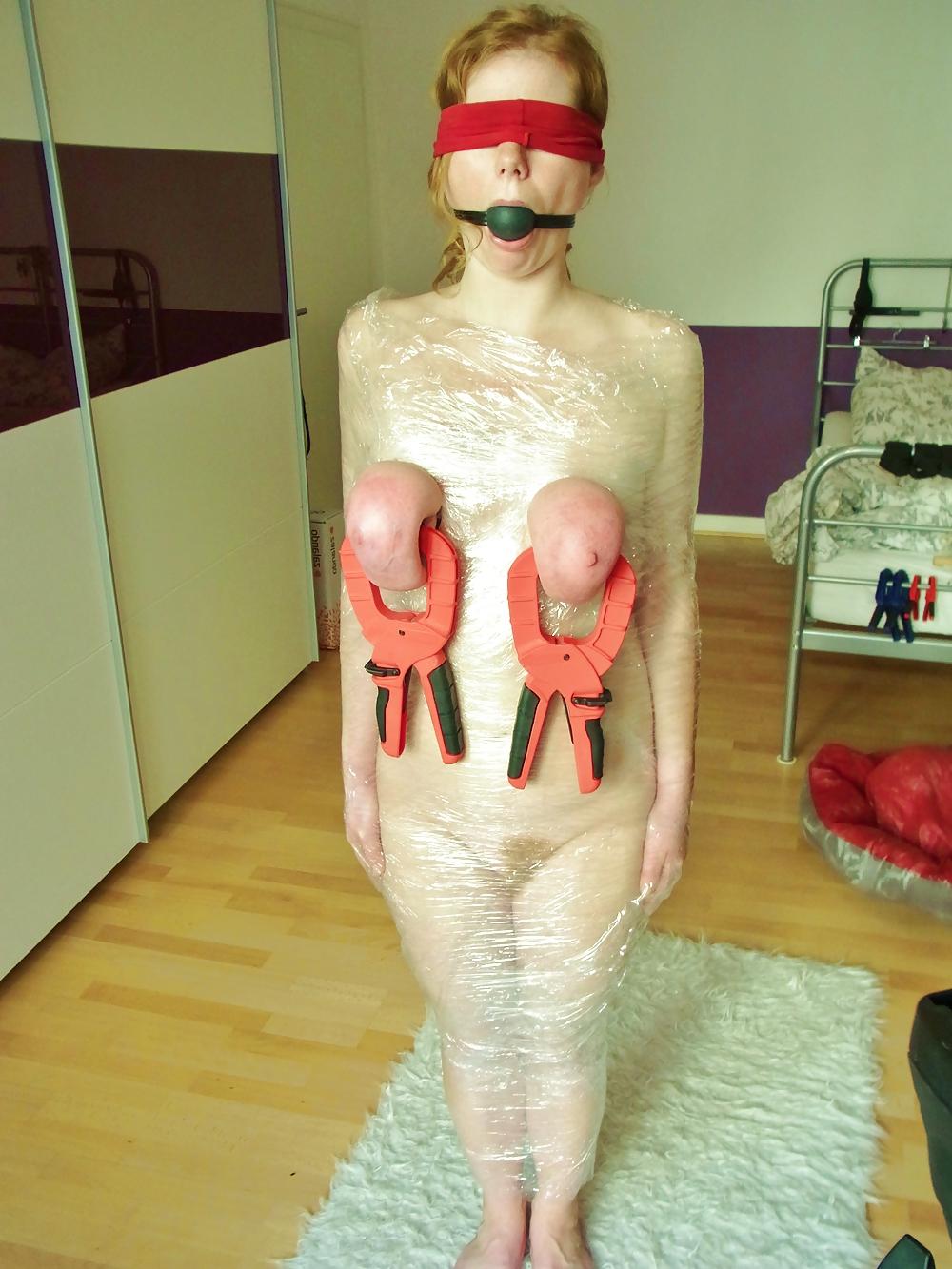 25P Chubby redhead Part20 saggy tits wraped and tortured