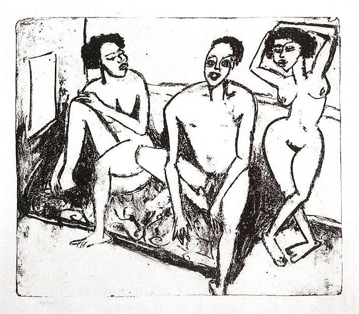 25P Painted EroPorn Art 76 - Ernst Ludwig Kirchner