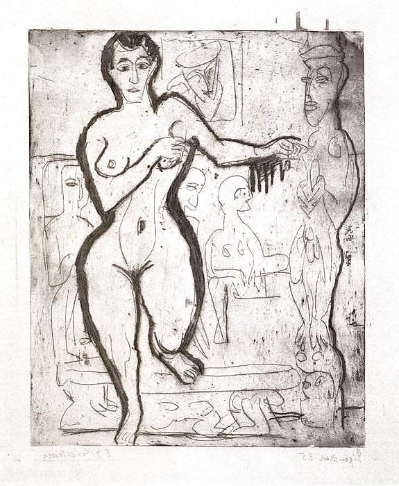 25P Painted EroPorn Art 76 - Ernst Ludwig Kirchner