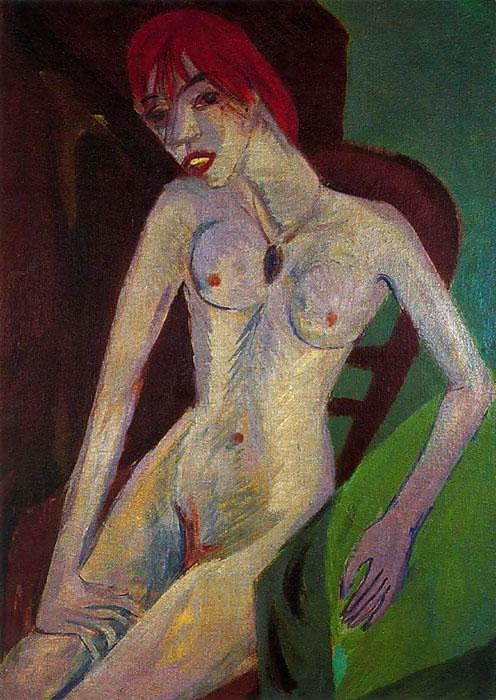 25P Painted EroPorn Art 76 - Ernst Ludwig Kirchner