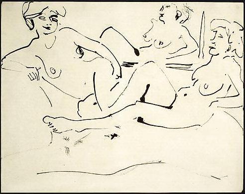 25P Painted EroPorn Art 76 - Ernst Ludwig Kirchner