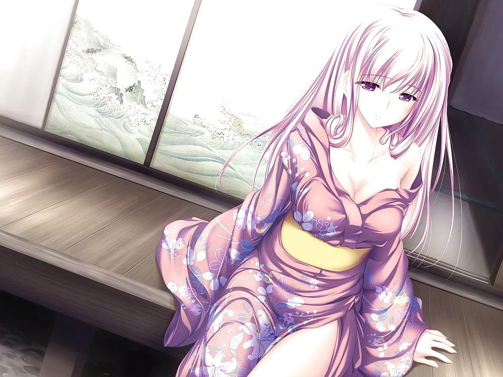 6P Cartoons - Sexy Cute KIMONO Girls Vol.2