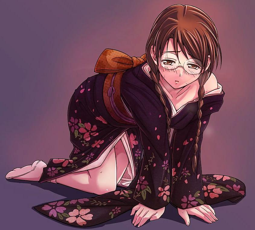 6P Cartoons - Sexy Cute KIMONO Girls Vol.2