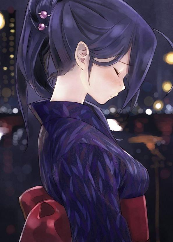 6P Cartoons - Sexy Cute KIMONO Girls Vol.2