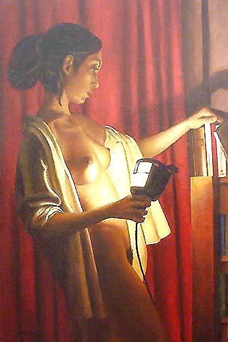 25P Painted EroPorn Art 88 - Annick Bouvattier