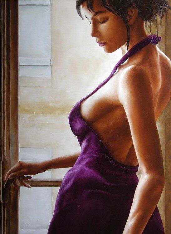 25P Painted EroPorn Art 88 - Annick Bouvattier