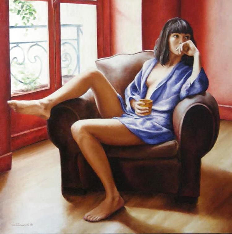 25P Painted EroPorn Art 88 - Annick Bouvattier