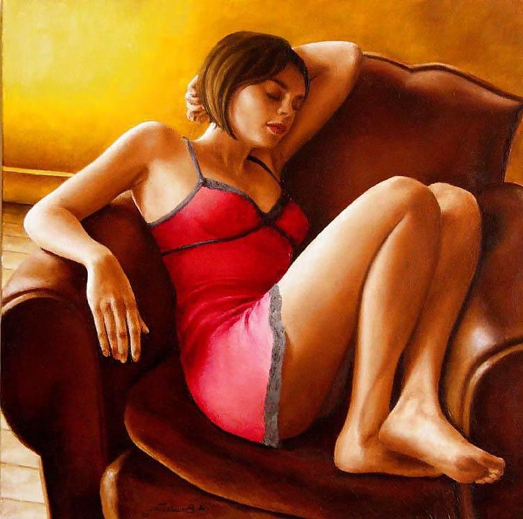 25P Painted EroPorn Art 88 - Annick Bouvattier
