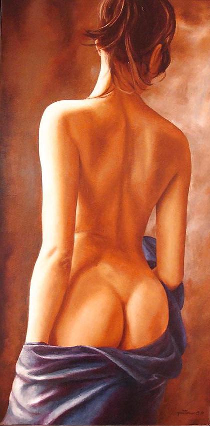 25P Painted EroPorn Art 88 - Annick Bouvattier