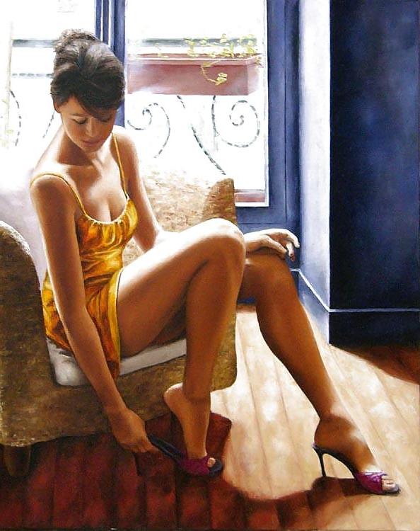 25P Painted EroPorn Art 88 - Annick Bouvattier