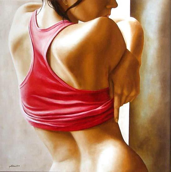 25P Painted EroPorn Art 88 - Annick Bouvattier
