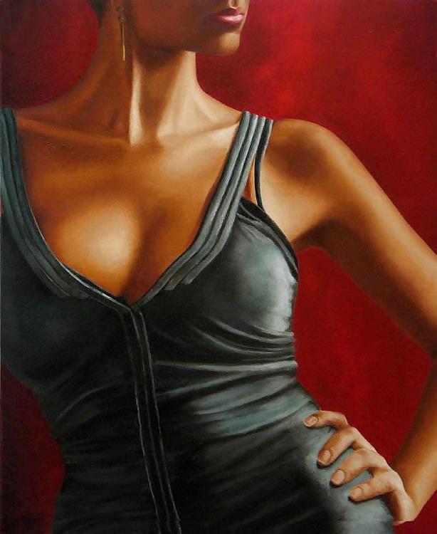 25P Painted EroPorn Art 88 - Annick Bouvattier