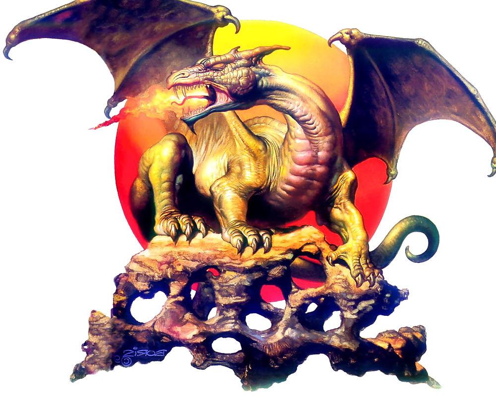 11P Dragon Fantasy Art