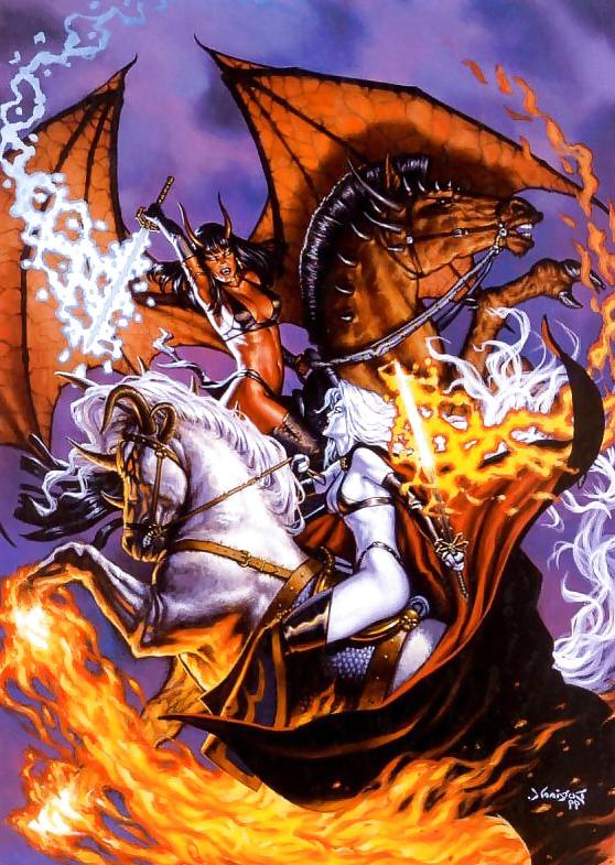 25P Erotic Fantasy Art 6 - Dorian Cleavenger