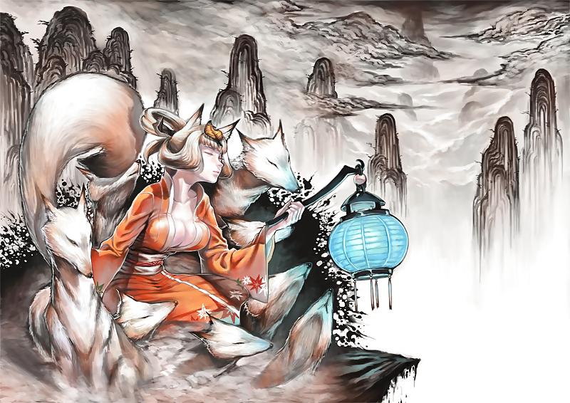 19P The art of yukata 2: Kongiku