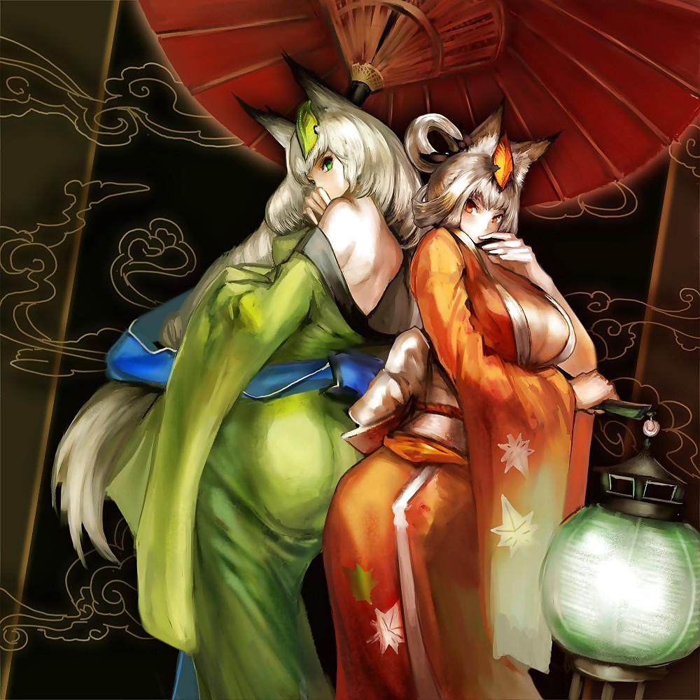 19P The art of yukata 2: Kongiku