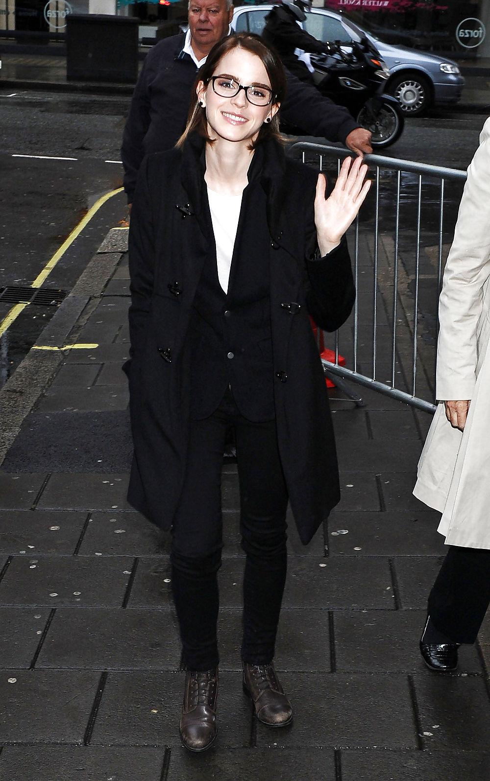 11P Emma Watson with glasses