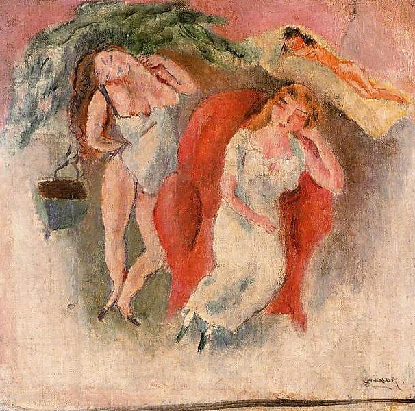 25P Painted EroPorn Art  101 - Jules Pascin