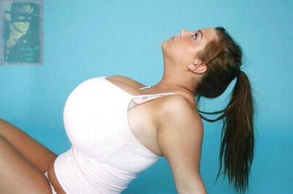25P Huge female breast
