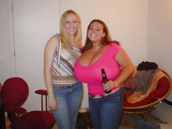 25P Huge female breast