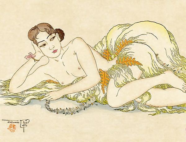 25P Painted EroPorn Art 102 -  Paul Jacoulet