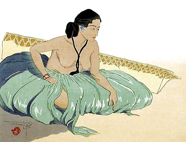 25P Painted EroPorn Art 102 -  Paul Jacoulet
