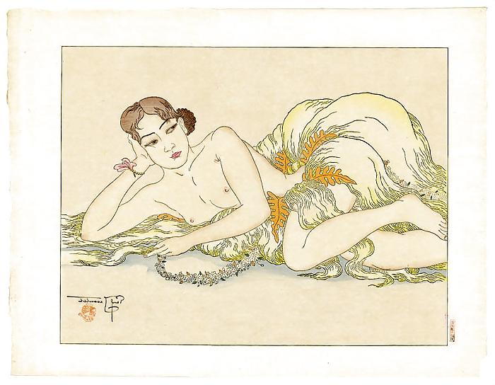 25P Painted EroPorn Art 102 -  Paul Jacoulet