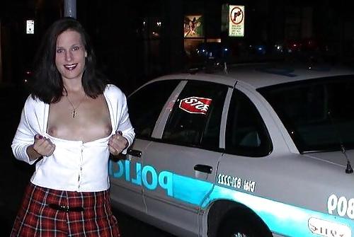 25P Pussy flashing in public. Rude girls out and about.