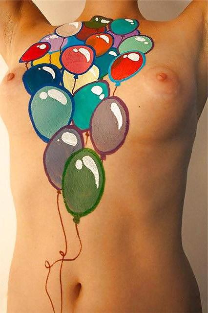 25P Erotic Body Art 1 - Body Painting 1