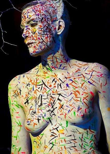 25P Erotic Body Art 1 - Body Painting 1