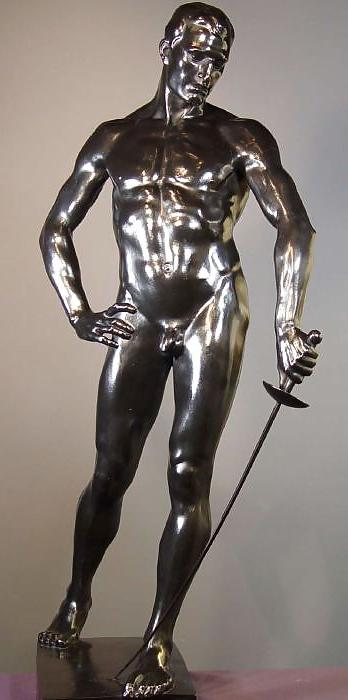 25P Art Deco Statuettes 3 - Workers,  Sportsmen, Warriors 2