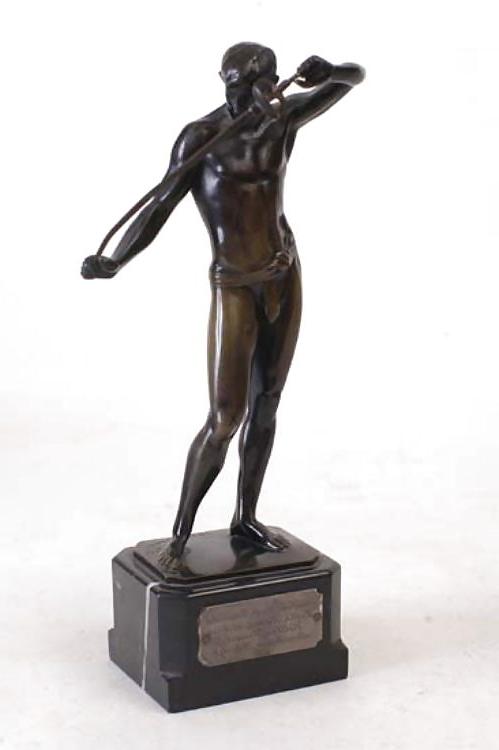 25P Art Deco Statuettes 3 - Workers,  Sportsmen, Warriors 2