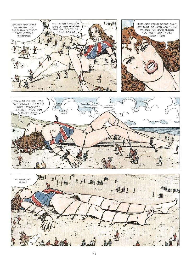 25P Erotic Comic Art 11  -  Gullivera