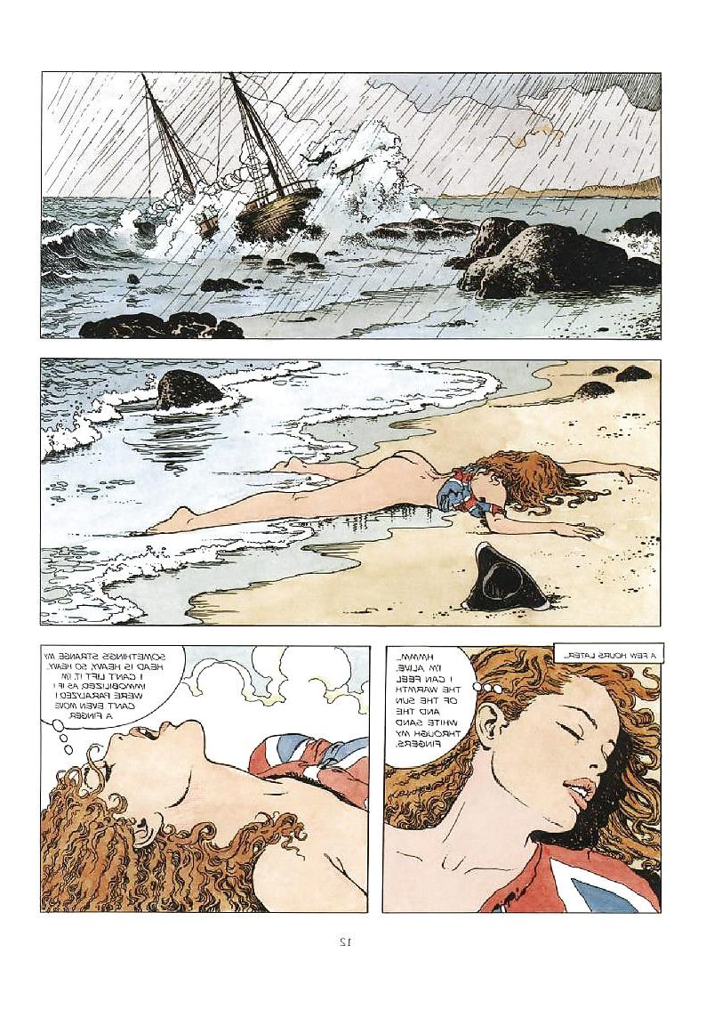 25P Erotic Comic Art 11  -  Gullivera