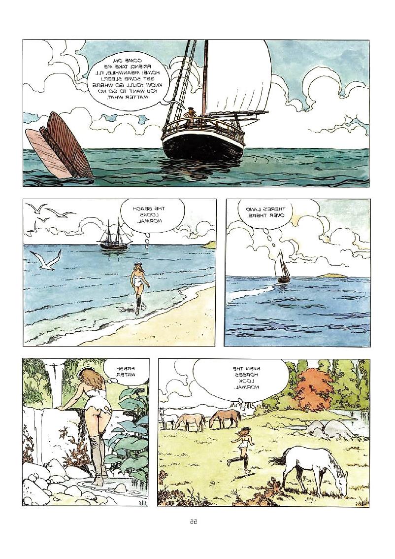 25P Erotic Comic Art 11  -  Gullivera
