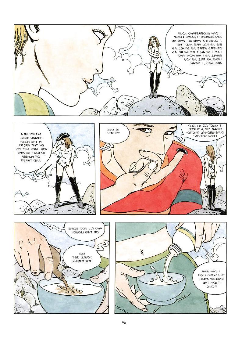25P Erotic Comic Art 11  -  Gullivera