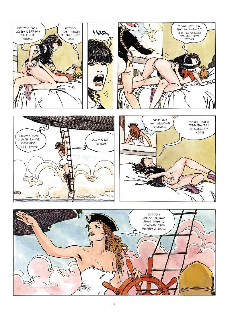 25P Erotic Comic Art 11  -  Gullivera