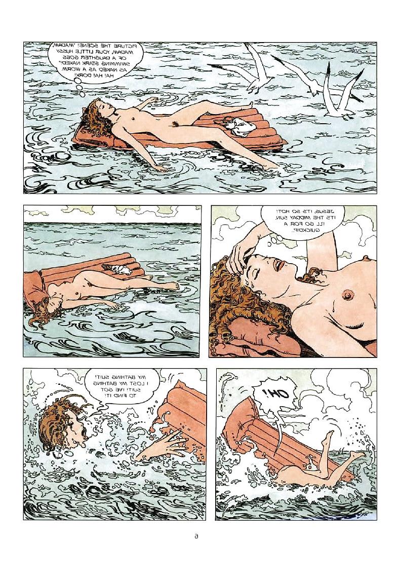 25P Erotic Comic Art 11  -  Gullivera